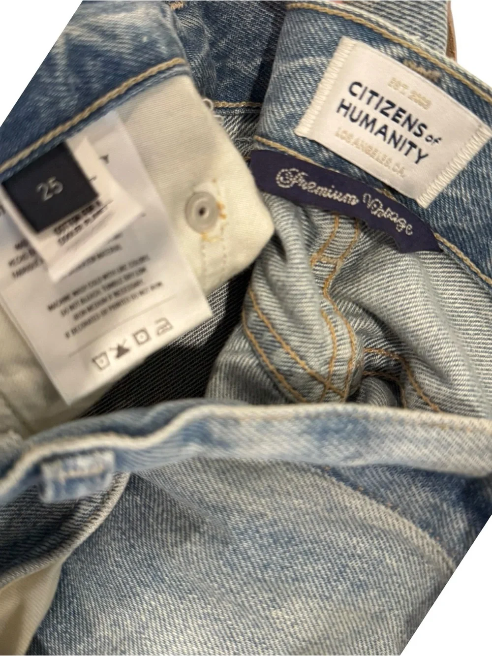Citizens Of Humanity Light Wash Relaxed Women's Jeans